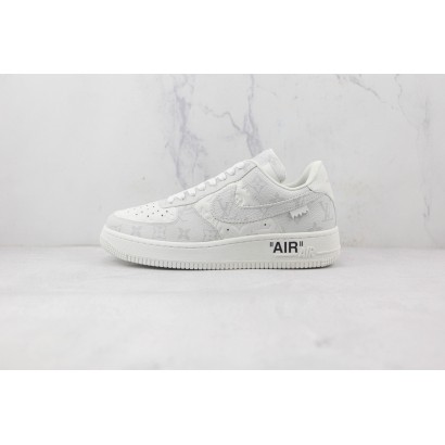 OW AF1 WHITE PRINT
