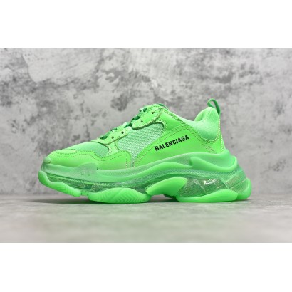 TRIPLE S NEON GREEN