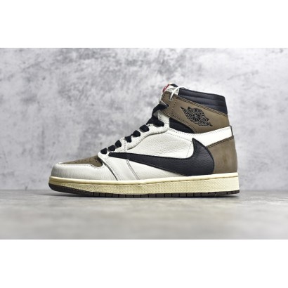 TRAVIS SCOTT JORDAN 1 WHITE