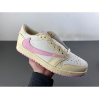 Travis Scott x AJ1 Low OG Shy Pink